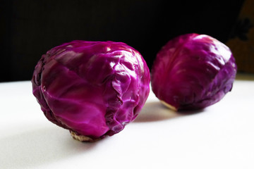 Obraz premium red cabbage super food