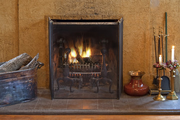 Fireplace and Pot
