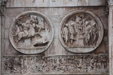 Particolare arco di Costantino, Roma