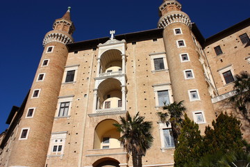 Fototapeta na wymiar Palazzo ducale di Urbino