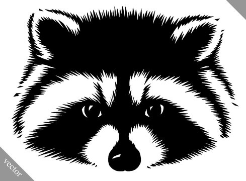 Download 2 710 Best Raccoon Silhouette Images Stock Photos Vectors Adobe Stock