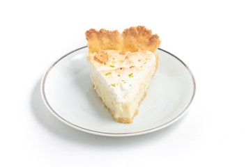 Slice of homemade Lemon Pie