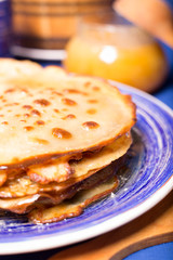 Fresh hot pancakes