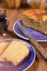 Fresh homemade bread