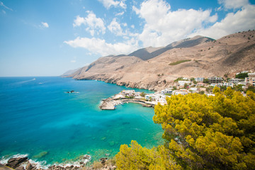 Crete seashore