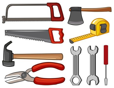 Different types of handtools