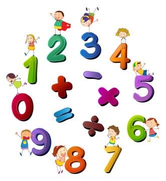 Kids Math Clipart Images – Browse 11,406 Stock Photos, Vectors, and ...