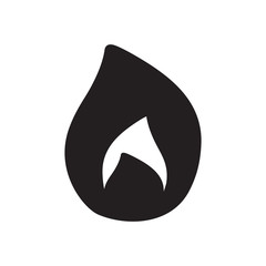 Fototapeta premium fire, icon, vector illustration eps10