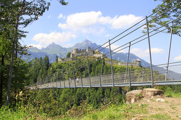 Burg Ehrenberg - Reutte - Tirol - Highline - Hängebrücke