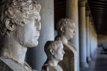Athen's Statues