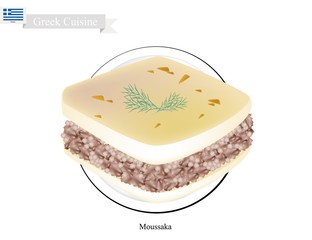 Homemade Moussaka, A National Dish of Greece