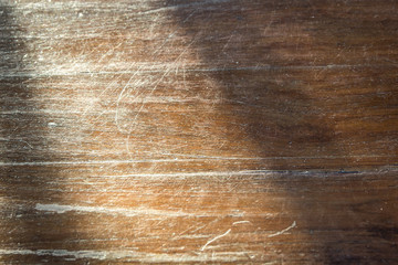 Sun light on  wood wall old