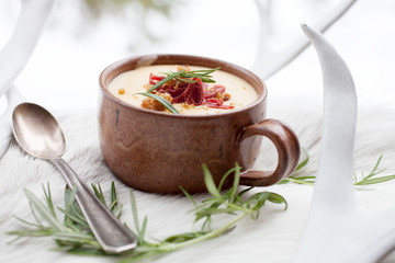 Reindeer soup