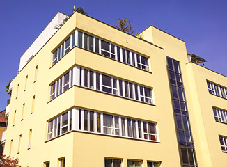 Modernes Wohngebäude in Deutschland