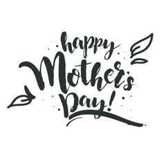 Naklejka na ściany i meble Happy Mothers Day Greeting Card.