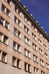 Modernes Wohngebäude in Deutschland