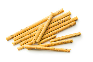 Salty pretzel sticks.