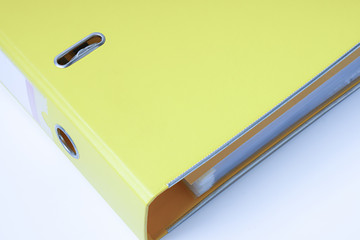 Dokumente, Schriftstücke und Akten im Ordner