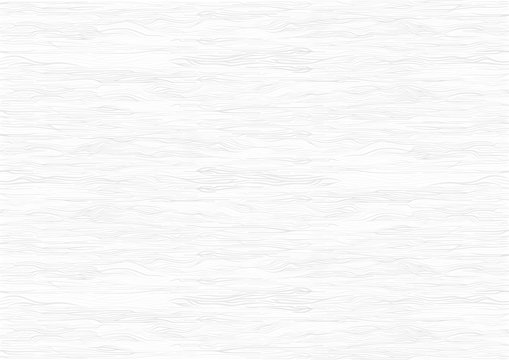White Textured Background with Wooden Pattern - Abstract Illustration, Vector