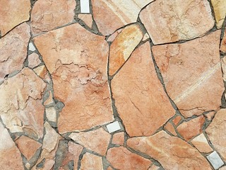 Texture of the natural stone wall