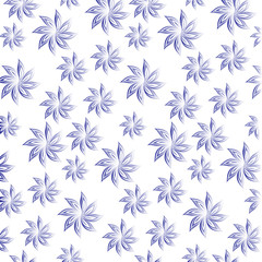 The vector seamless pattern