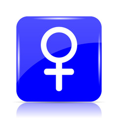 Fototapeta premium Female sign icon