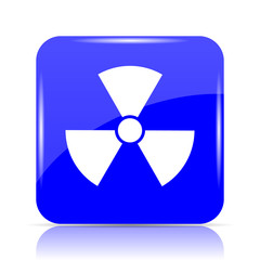Fototapeta premium Radiation icon