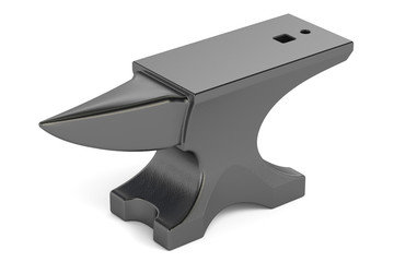 anvil, 3D rendering