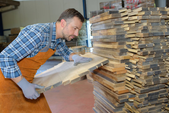 carpenter at work