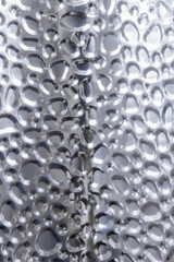 Brilliant material for reflector background - shiny silver.