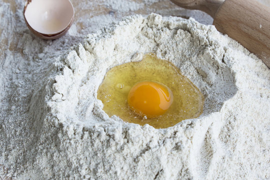 Whole Wheat Flour and Egg