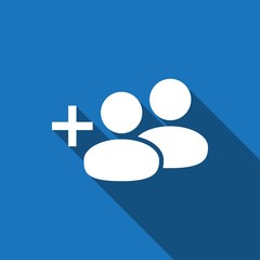 Fototapeta premium Man icon stock vector illustration flat design