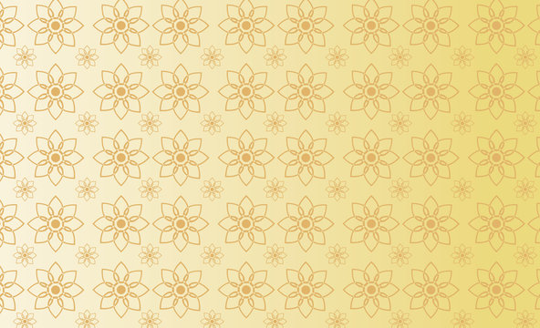 Floral seamless background for fashion prints. Antique print. Seamless vector texture floral pattern.