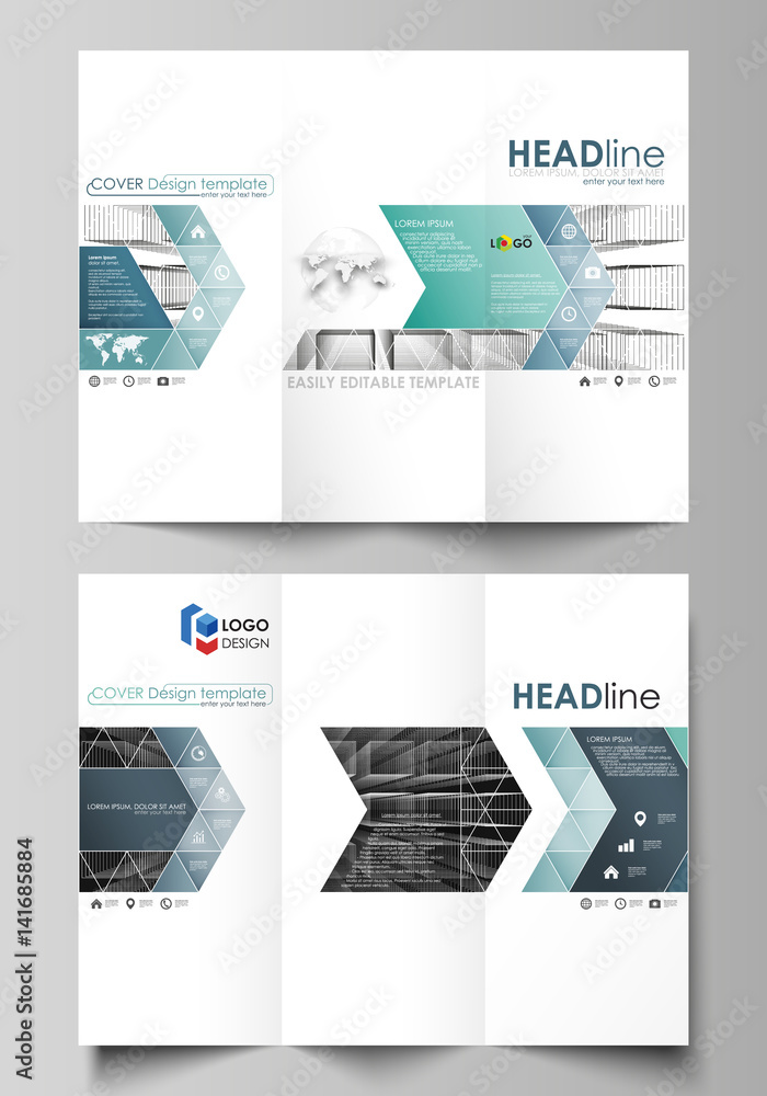 Aufkleber business templates in hd format for presentation slides. vector layouts in flat design. abstract inf