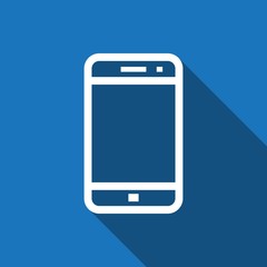 smartphone icon stock vector illustration flat design