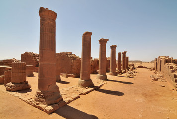 Musawwarat es-Sufra - Meroitic temple complex in modern Sudan.   © robnaw