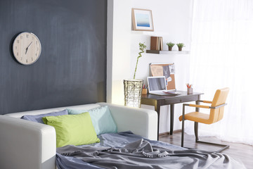 Design interior of teenage boy room