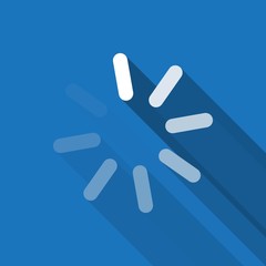 loading icon stock vector illustration flat design