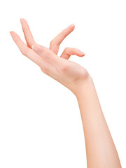 Obraz na płótnie Canvas Female hand gesture