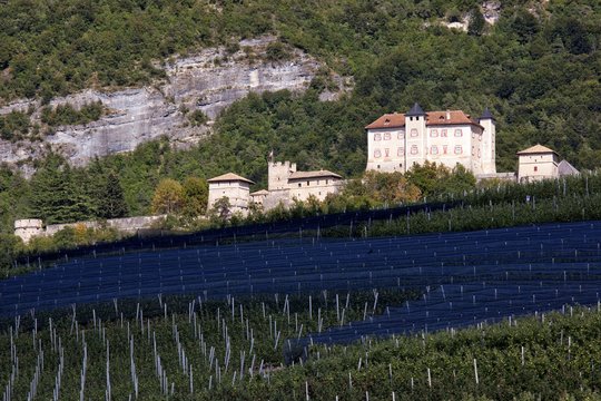 Castel Thun castle,  Val di Non, Trentino, Italy