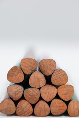 Bunch of colored pencil