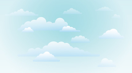 Cloudy sky background 2