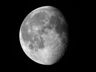 Moon Phases / The Moon is an astronomical body that orbits planet Earth, being Earth's only permanent natural satellite. It is the fifth-largest natural satellite in the Solar System