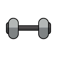 weight lifting equipment icon vector illustration design