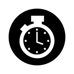 chronometer watch isolated icon vector illustration design