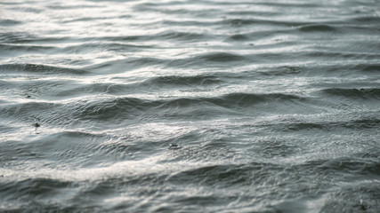 Motion and smooth water surface