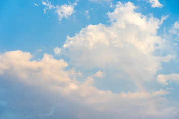 sky cloud rainbow background