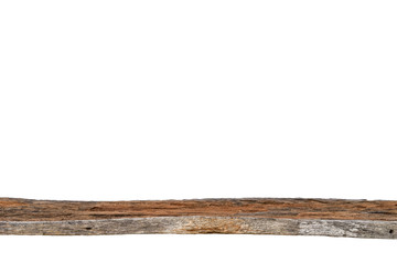 wood shelf, wood white background, isolated