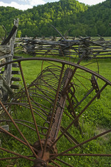 Hay Rake, Pioneer Homestead, Oconaluftee, Great Smoky Mountains NP