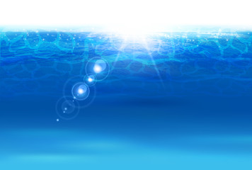 Fototapeta premium 海 夏 風景 背景